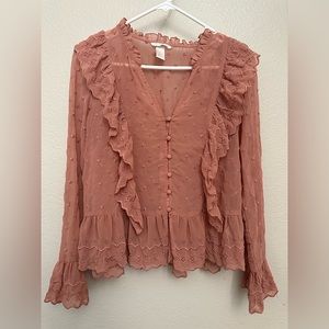 Peach Blouse